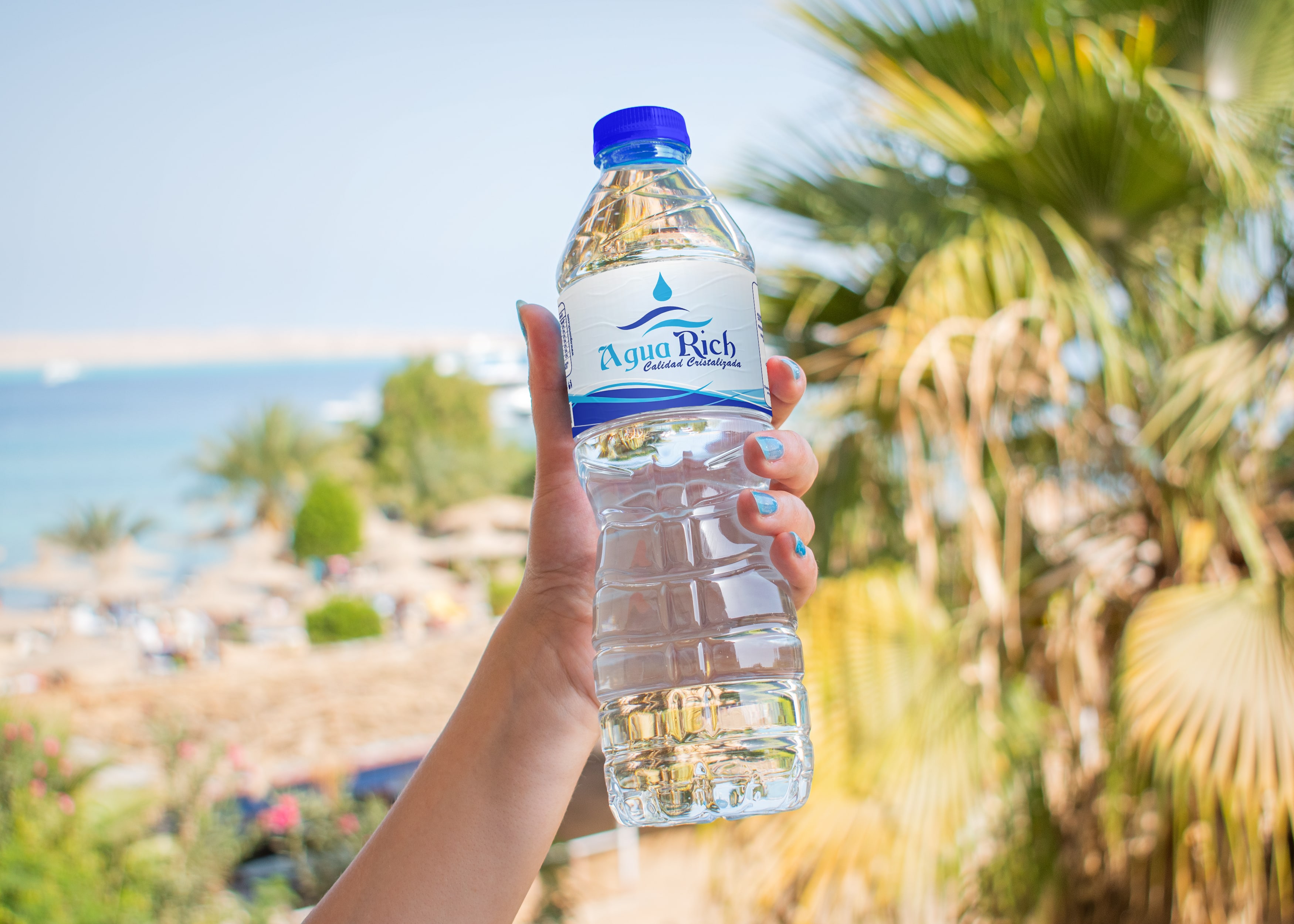 Diseño de Etiquetas – Agua Rich